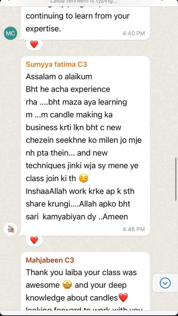 A WhatsApp message from Review 27