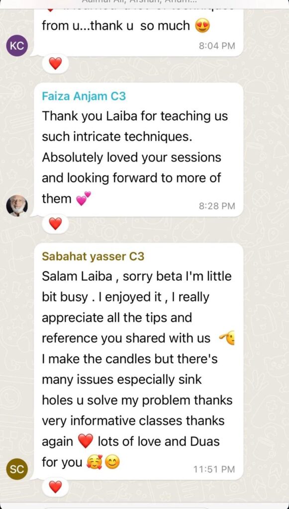 A WhatsApp message from Review 32